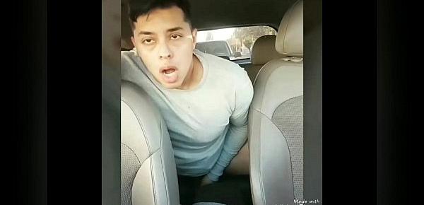  9" Inches CAR FUN. BADDEST BUNNY SEDUCED ANOTHER UBER DRIVER IN SAN JUAN PUERTO RICO. (Instagram Baddestbunnyy) Full video in my profile (X videos Red)